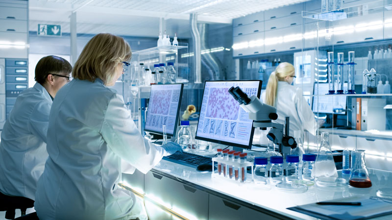 test lab